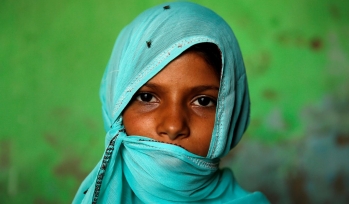 A Muslim girl in the village of Jaisinghpura in the northern state of Haryana, India, on June 2. REUTERS/Cathal McNaughton A Muslim girl in the village of Jaisinghpura in the northern state of Haryana, India, on June 2. REUTERS/Cathal McNaughton