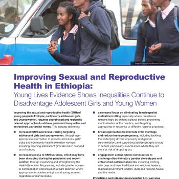 Improving Sexual and Reproductive Health in Ethiopia Young Lives